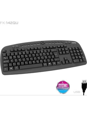 Frisby Frısby FK-142QU USB Q Tr mm Siyah Kablolu Klavye