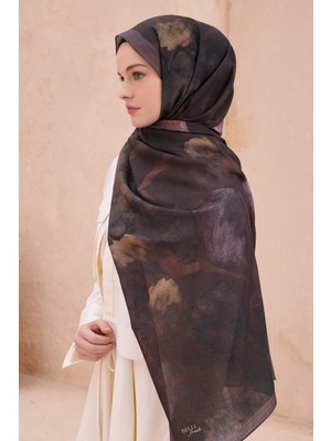 Belli Fresh Çiçek Desen Vintage Şal 1-42