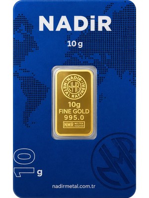 Nadir Gold 24 Ayar 10 Gram Külçe Altın (1 Adet 10 Gram Külçe Altın )