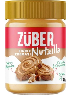 Züber Nutzilla Fındık Kreması 315G x 1 Adet (Yeni)