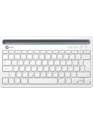 Lenovo Lecoo BK100 Q Kablosuz Bluetoothlu Beyaz Klavye