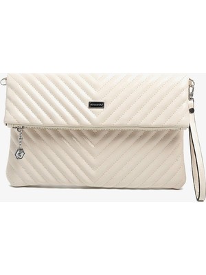 Silver & Polo Silver Polo  Kadın Portföy Çantası SP1134-M211 Sılver Polo Portföy & Clutch Bej-Bej