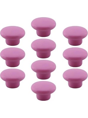 Calperia 10 Adet Pembe Mantar Kulp, Mutfak Mobilyası Için