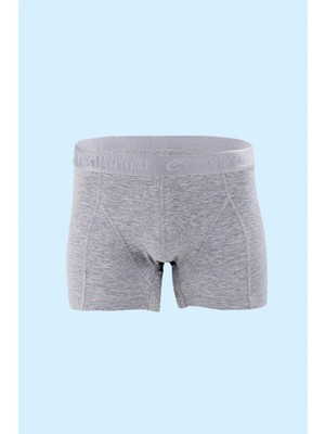 Ceylanoğlu Erkek 3'lü Gri Likralı Boxer