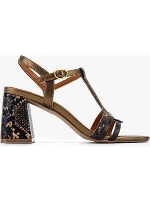 Valmenti Kadın Hakiki Deri Kahverengi Topuklu Ayakkabı 1141 920 Bn Ayk Y26 Bronze