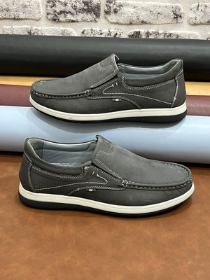 Derilax Hakiki Nubuk Deri Ortopedik Rahat Hafif Yumuşak Erkek Ayakkabı