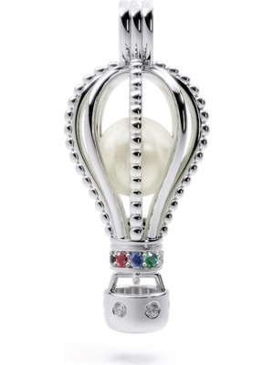 İstiridye İnci Sky Pearl Beyaz Güney Denizi Incili  Kolye