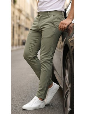 Modenya Erkek Slim Fit Dilli Kumaş Pantolon