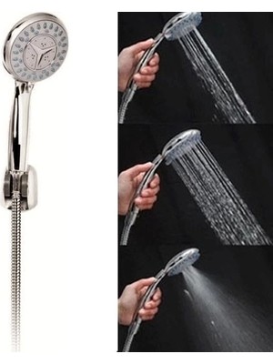 Die Grup  Terapi Etkili 3 Fonksiyonlu Mercedes Duş Başlığı Seti