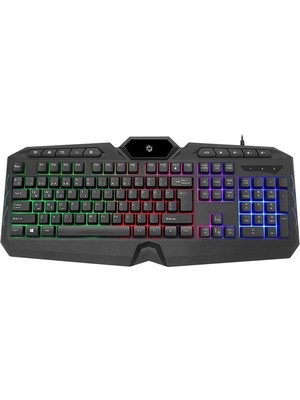 Frisby Frısby FK-4860QU USB Q Tr mm Siyah Kablolu Gamıng Klavye