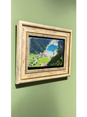 Detay Decor Uzungöl Manzaralı Doğal Taş Tablo