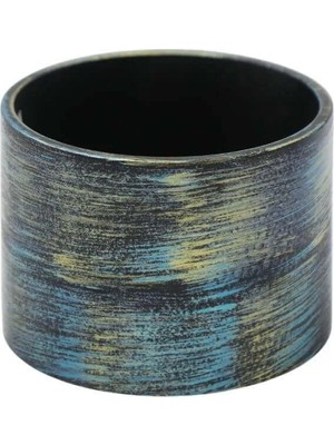 Ottowall Beton Saksı Desenli Silindir 10,5*14 cm