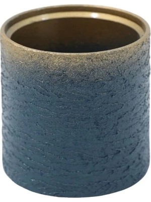 Ottowall Beton Saksı Dalgalı Silindir 12,5*12 cm