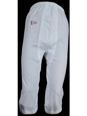 Ceylanoğlu Erkek 3'lü Beyaz Penye Paçalı Uzun Don (Osm. Şehzade DONU)-021