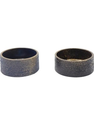 Ottowall Beton Saksı Desenli  Aranjman 7,5*16,5 cm