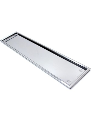 Nil Avm Krom Plakalık Yazısız 53X12CM 1 Adet
