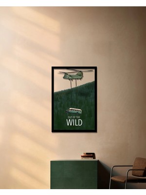 Macrodec Out Of The Wild Metal Duvar Tablosu – Doğa ve Keşif Temalı Modern Dekor