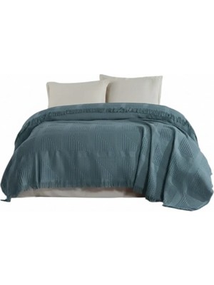Şaheser Home Collection Sirus Çift Kişilik Jakarlı Pike , %100 Pamuk Jakarlı Dokuma  (240X260 Cm)