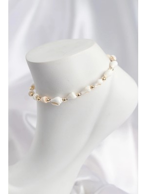 Uravas Store Doğal Deniz Kabuğu Model Halhal