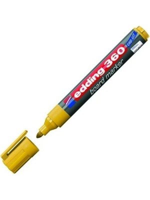 Edding Tahta Kalemi Yuvarlak Uçlu Sarı ED36005 (10 Lu Paket)