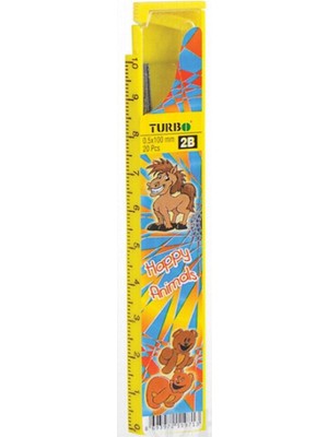 Pensan Turbo Min Versatil Kalem Ucu Cetvelli 60 Mm 2B 0.5 Mm (1 Tüp)