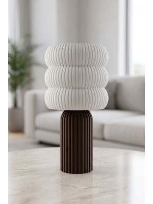 Mosso Steel Soho Model - LED Abajur - Masa Lambası - USB 5V ile Çalışır - Slim LED Aydınlatması Dahildir - Dekoratif Lamba - Renk Seçenekli