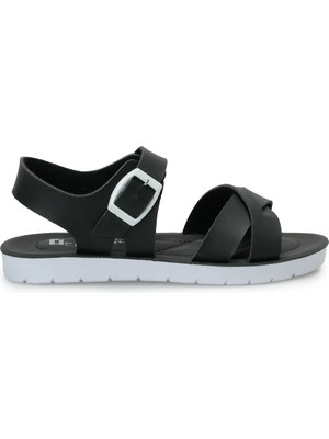 I Cool Klas.f Siyah Kız Çocuk Sandalet