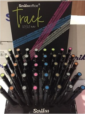 Scrikss Versatil Kalem Track 05-07 Mm Karışık Renkler (40 Li Stand)