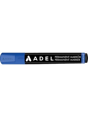 Adel Markör Permanent 1-5 Mm Mavi Kesik Uçlu 420 1981 010 Tekli (1 Adet)