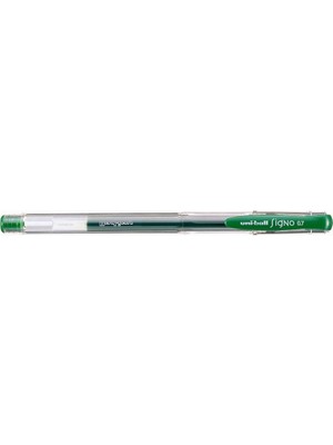 Uni-Ball Um-100 Roller Kalem Signo Fine Jel Bilye Uç 0.7 Mm Yeşil (12 Li Kutu)