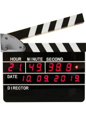 Elwes Saat Klaket Digital Elektronik Masa ve Duvar Saati Hediyelik