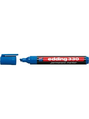 Edding E-330 Mavi Permanent Markör Kalemi 10 Lu Ed33003 (1 Paket 10 Adet)