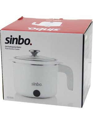 Die Grup Elektrikli Fonksiyonlu Pişirici Çelik Tencere 800ML 400W Buharda Pişirme Aparatı Cam Kapak