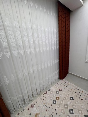 Nivemes Home Nivemeshome 4528 Asel  1/2,5 Pileli  Tül Perde Apm