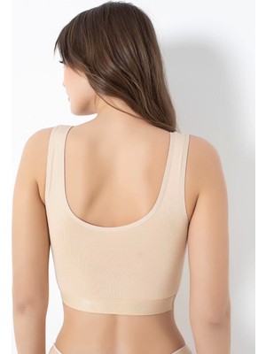 Modenya Bayan Bambu Ince Askılı Pedli Büstiyer 940