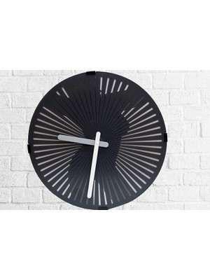 Elwes Saat Hareketli Dansçı Duvar Saati Dekoratif Hediyelik