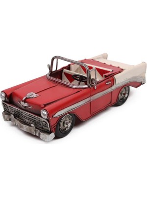 Elwes Dekoratif Metal Araba Üstü Açık Biblo Dekoratif Hediyelik