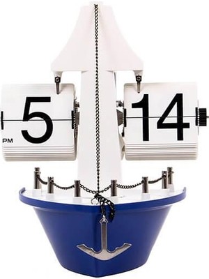 Elwes Saat Güverte Masa Saati Marinn Güverte Modeli Ev Ofis Hediyelik