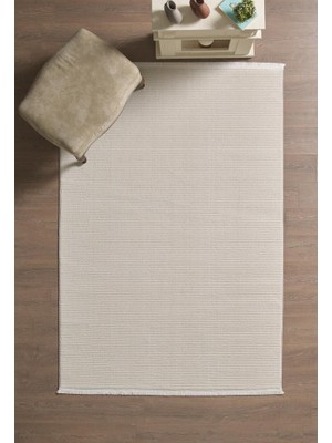 Red Halı Bej Yumuşak Dokulu Jüt Taban Halı Kilim Salon Mutfak Koridor Yolluk Dokuma 9mm Antialerjik