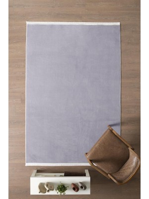 Red Halı Kolay Temizlenebilir Yıkanabilir Açık Gri Tavşan Tüyü Halı Salon Oturma Odası Yolluk Mutfak Halısı