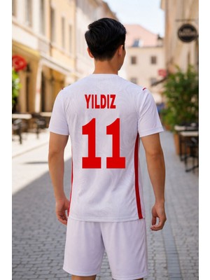 Bite Nose Türkiye Yıldız 11 Numara Yetişkin 2026/28 Milli Takım Forma T-Shirt Özel Tasarım Yeni Sezon