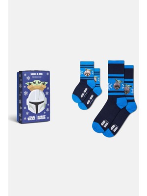 Happy Socks - Mini & Me Star Wars™ Aile Temalı Çorap Hediye Seti