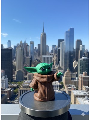 fyne Baby Yoda 3D Baskı Figür (8cm)