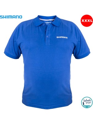 Shimano Polo T-Shirt Kısa Kollu Blue (Xxxl)