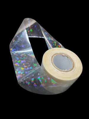 S.f. Jig Sıcak Baskı Hologram Folyosu 4cm*5m - Desenli Balıkçılık Malzemeleri - Yapay Yem Baskısı