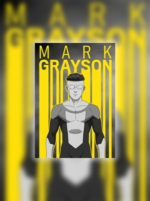 Tugo A4 Boyutunda Metal Mark Grayson Tablosu