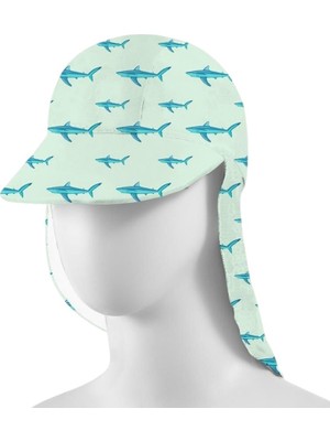 Slipstop Caribbean Junior Sun Hat Yeşil Çocuk Şapka