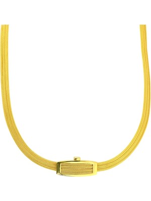 Altınkaynak 14 Ayar Altın Trabzon Hasırı Gerdanlık  -  0206479