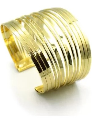 Die Grup Plaka Bilezik - Altın