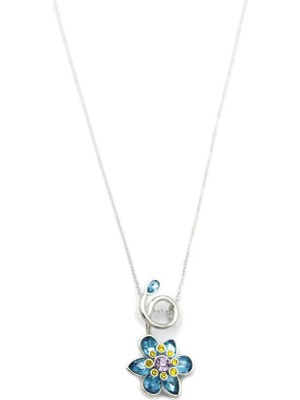 Die Grup Swr Çiçek Kolye - Gümüş